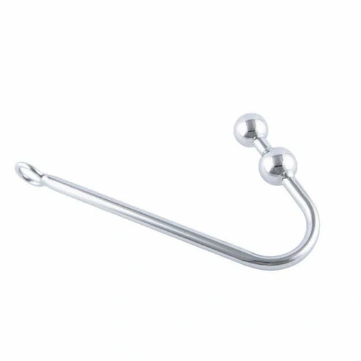 Anal Hook Stainless Two 4417 Pleasurable Balls Steel 0724